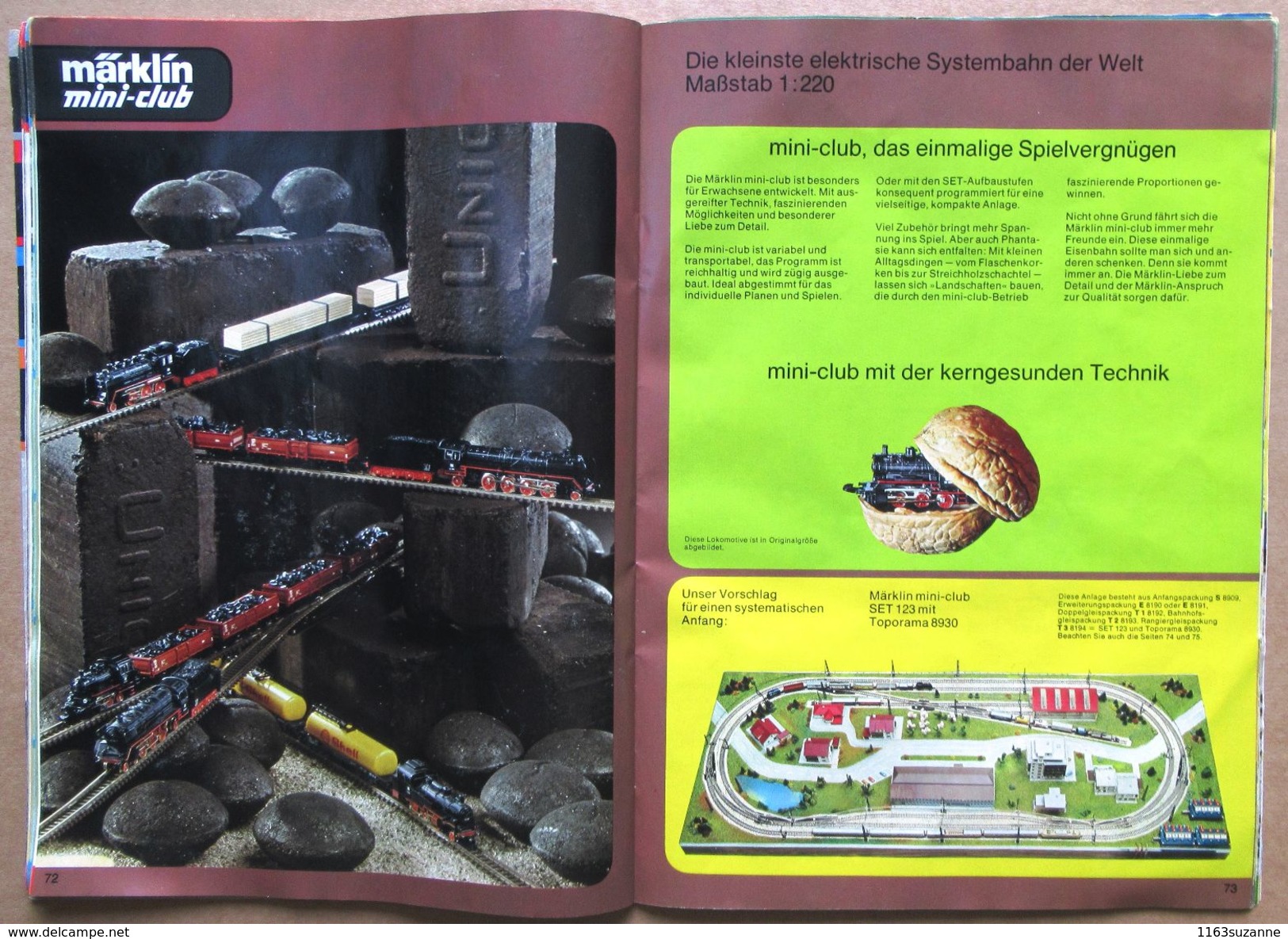 Catalogue Allemand MÄRKLIN 1978 : Trains Et Voitures électriques, Jeux De Construction... - Deutsch