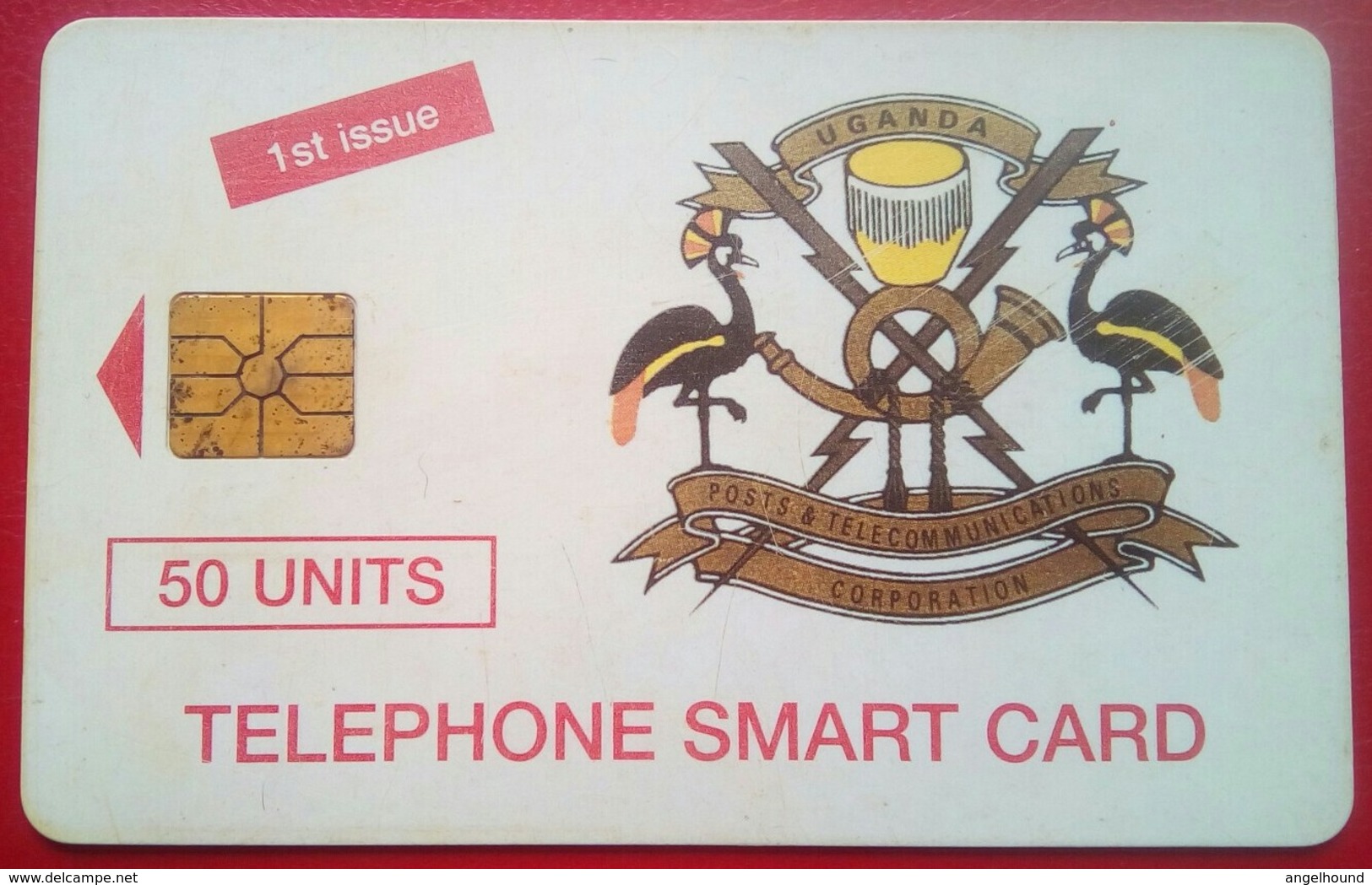 50 Units Chip Card First Issue - Uganda