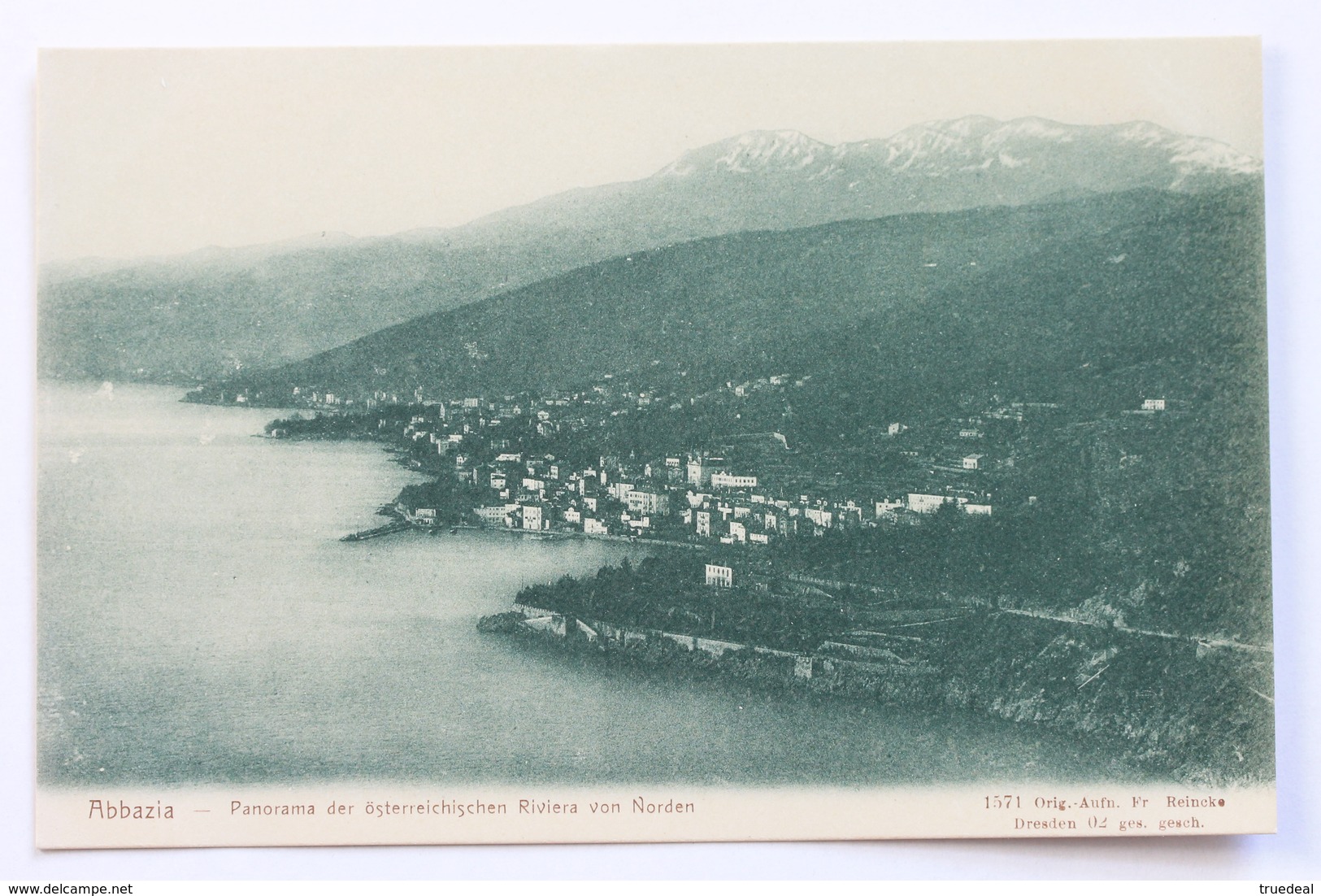 Panorama Der österreichischen Riviera Von Norden, Abbazia, Croatia - Croatia