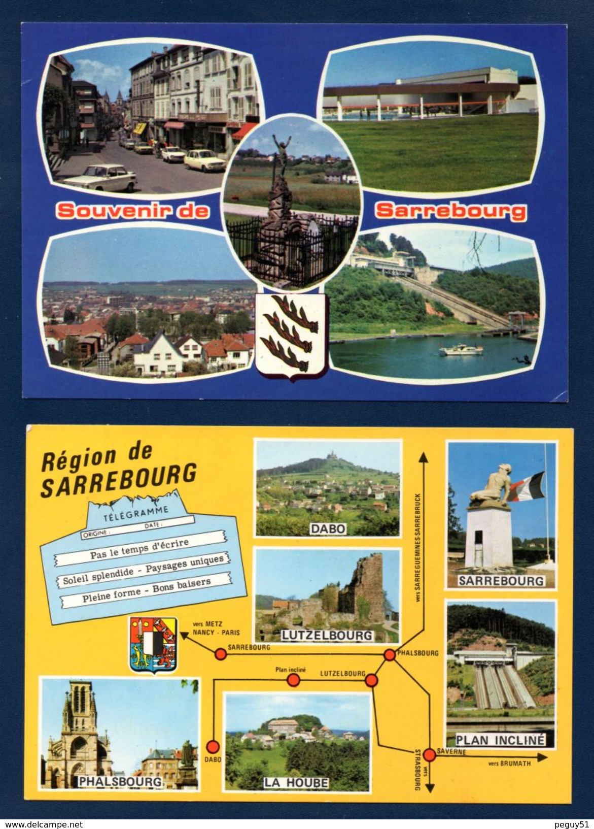 57. Sarrebourg. Lot De 14 Cartes. 1985-87 - Sarrebourg