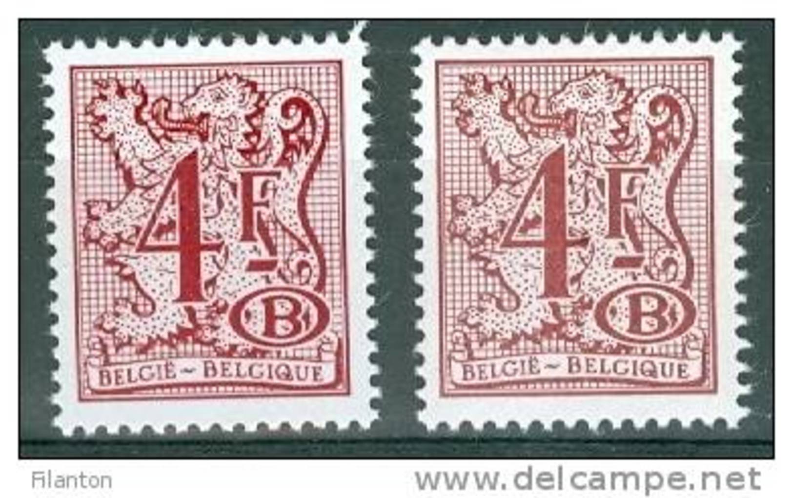 BELGIE - OBP Nr D/S 76 + D/S 76 BG - Dienst/Service - MNH** - Andere & Zonder Classificatie