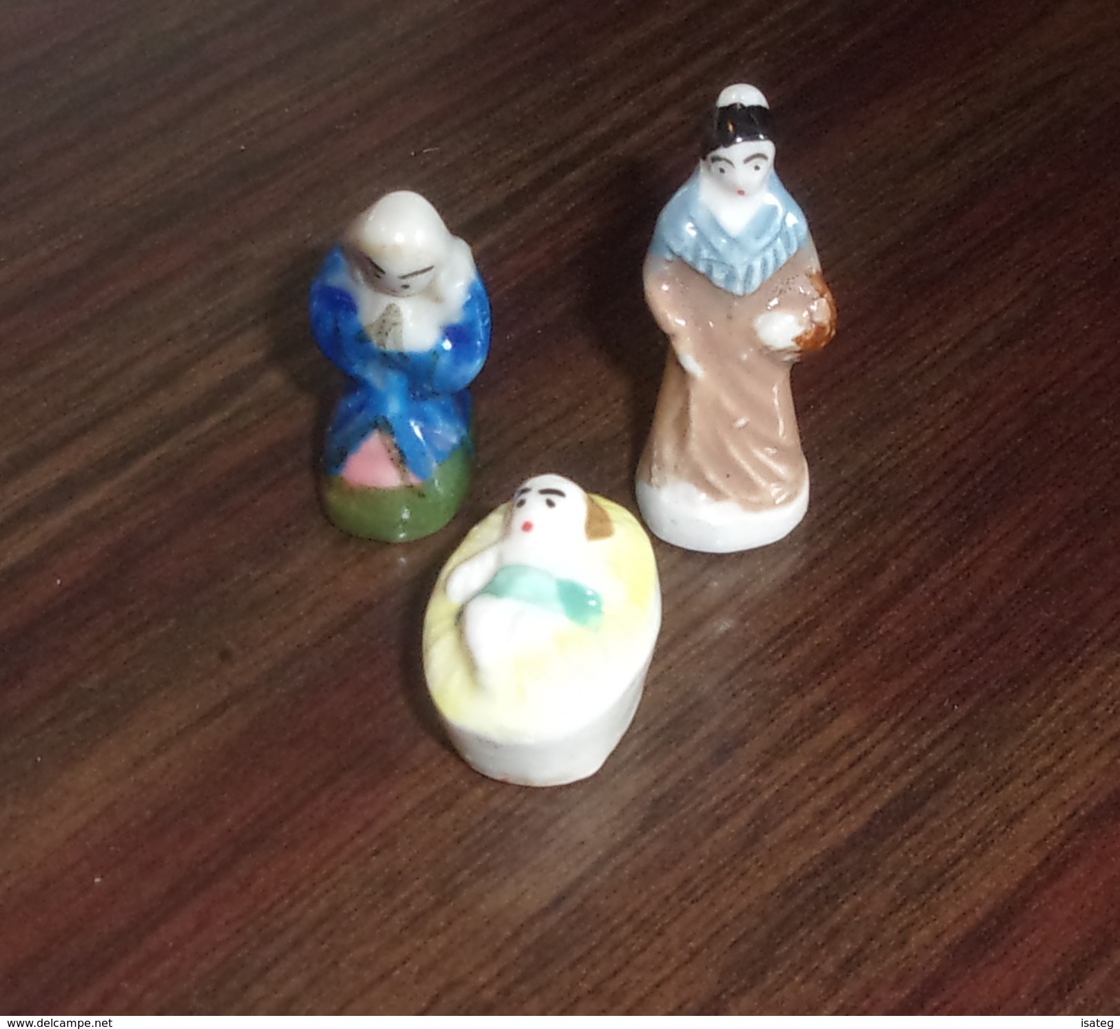 Lot De 3 Feves - Santons - Personajes