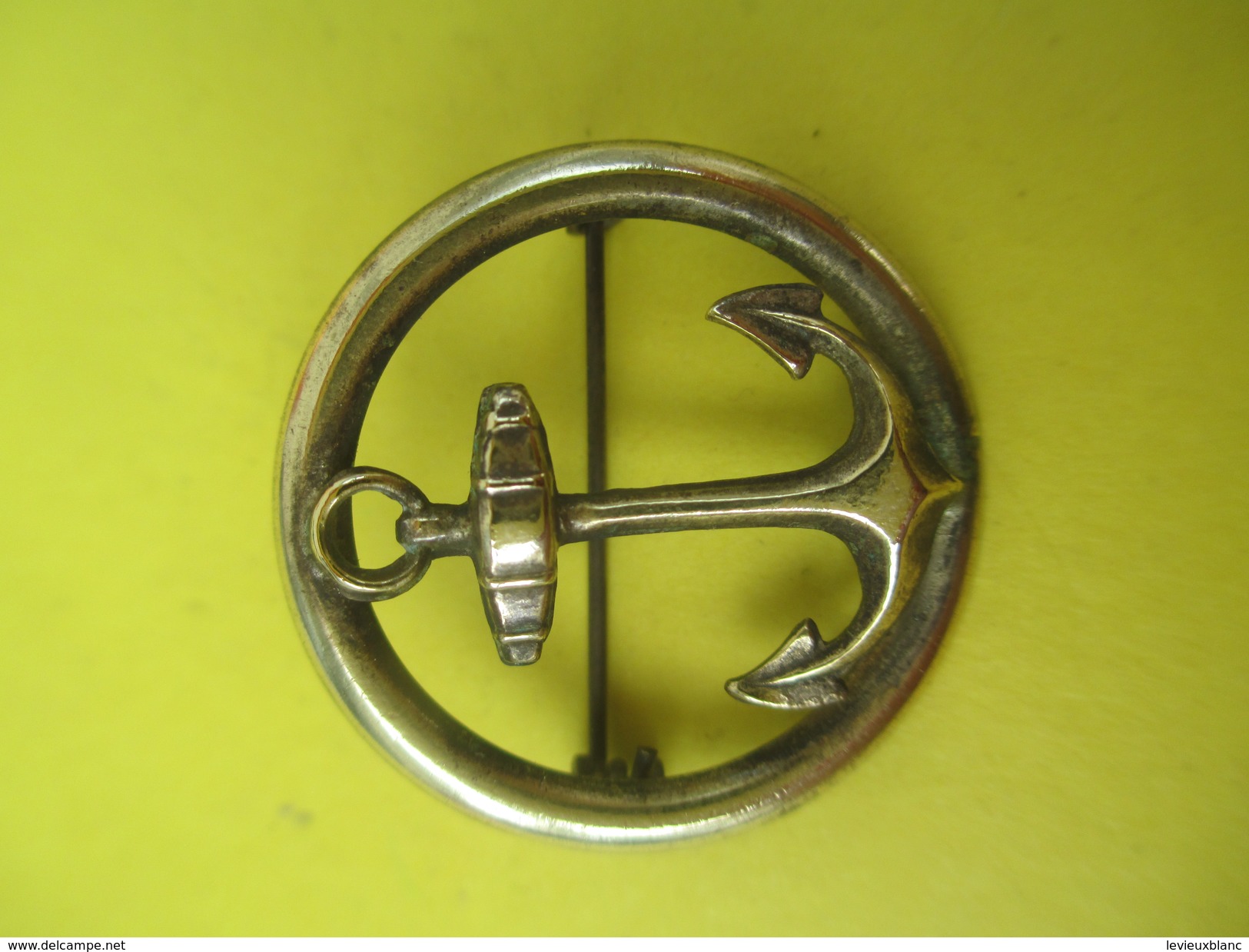 Broche Fantaisie / Ancre Marine / Début XXéme Siécle     BIJ31 - Brochen