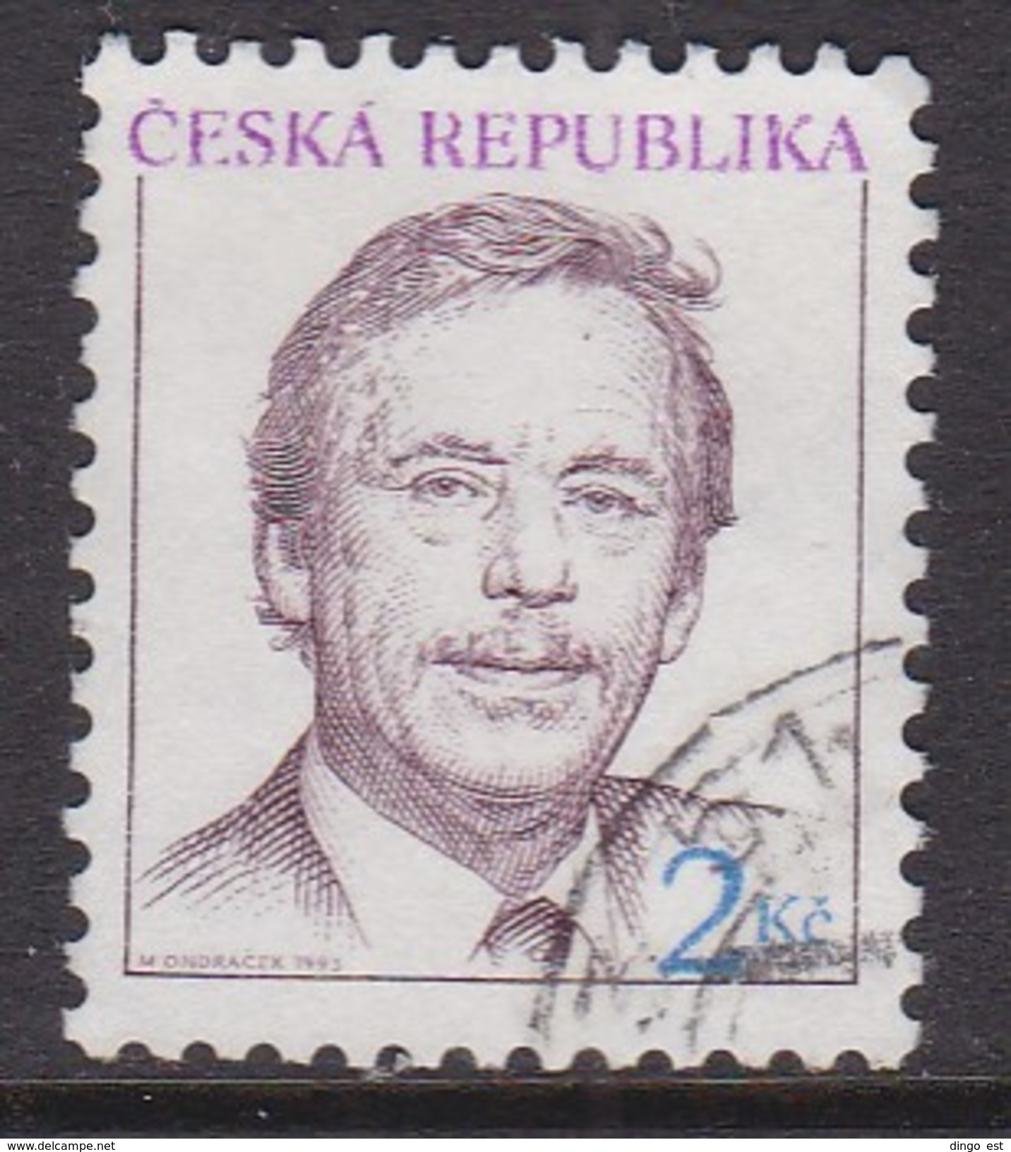 Czech Rep. MiNr 3 / Used / 1993 - Gebraucht