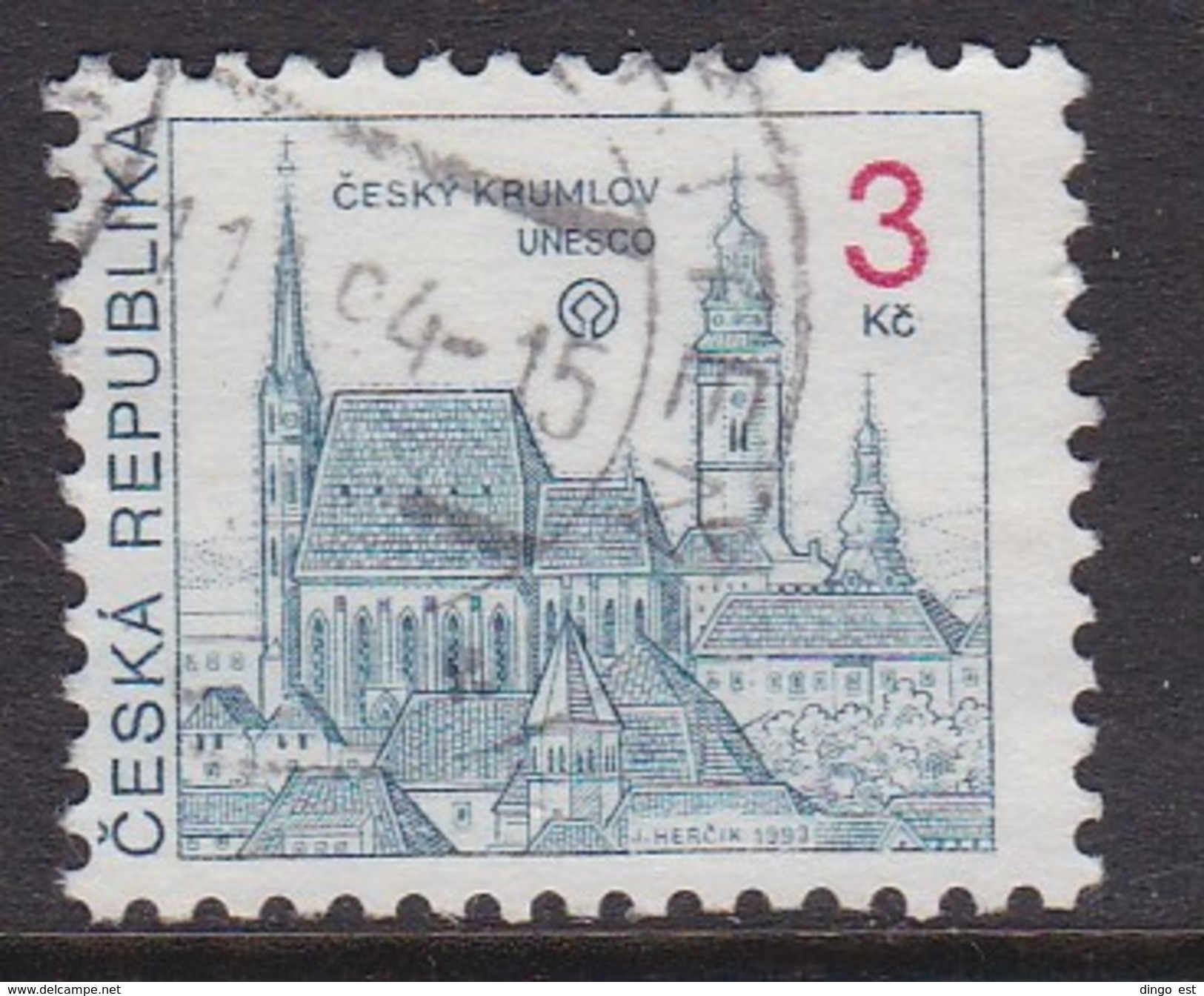 Czech Rep. MiNr 14 / Used / 1993 - Gebraucht