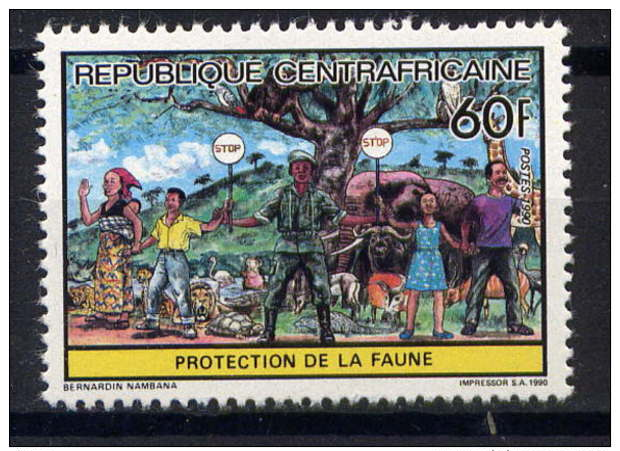 CENTRAFRICAINE - 851* - PROTECTION DE LA FAUNE - Zentralafrik. Republik