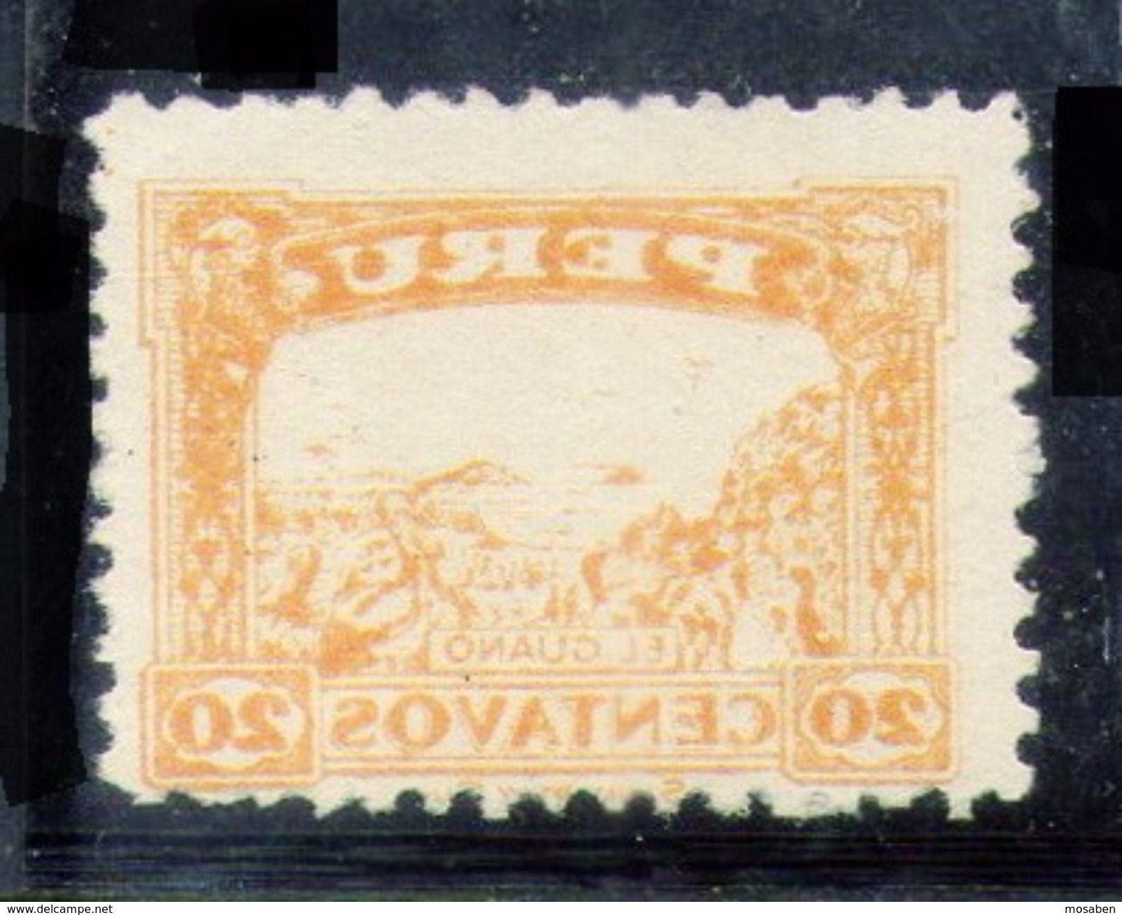 PERÚ	-	Yv. 262	-	MLH -	IMPRESION EN NEGATIVO -		N-10311 - Pérou