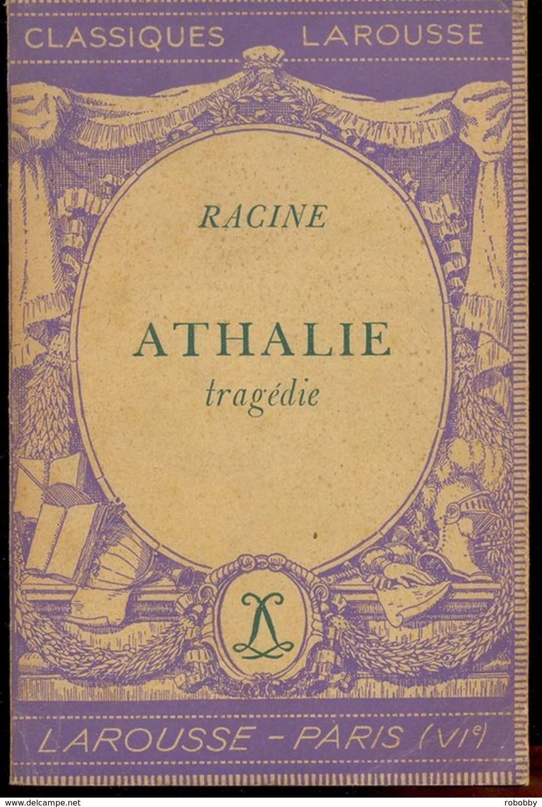 ATHALIE  De RACINE. - Franse Schrijvers