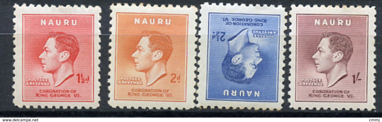 1924 - NAURU - Catg. Mi. 33/36 - 35LH - NH - (R-SI.331.713 -  53) - Nauru