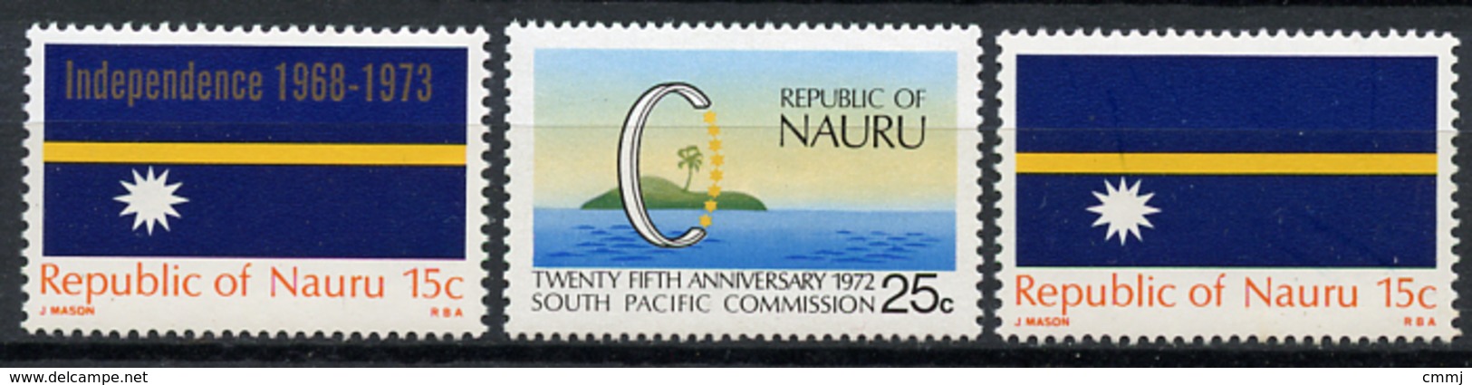 1969 - NAURU - Catg. Mi. 85/87 - NH - (R-SI.331.713 -  53) - Nauru