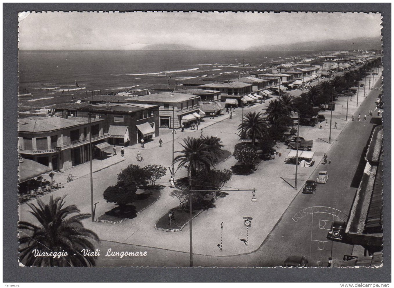 1952 VIAREGGIO Viali Lungomare  FG V SEE 2 SCANS - Viareggio