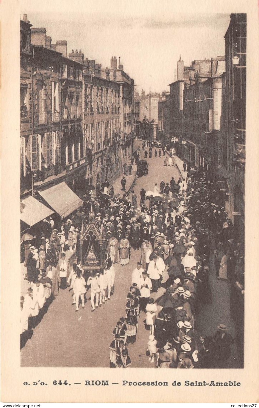 63-RIOM- PROCESSION DE SAINT-AMABLE - Riom