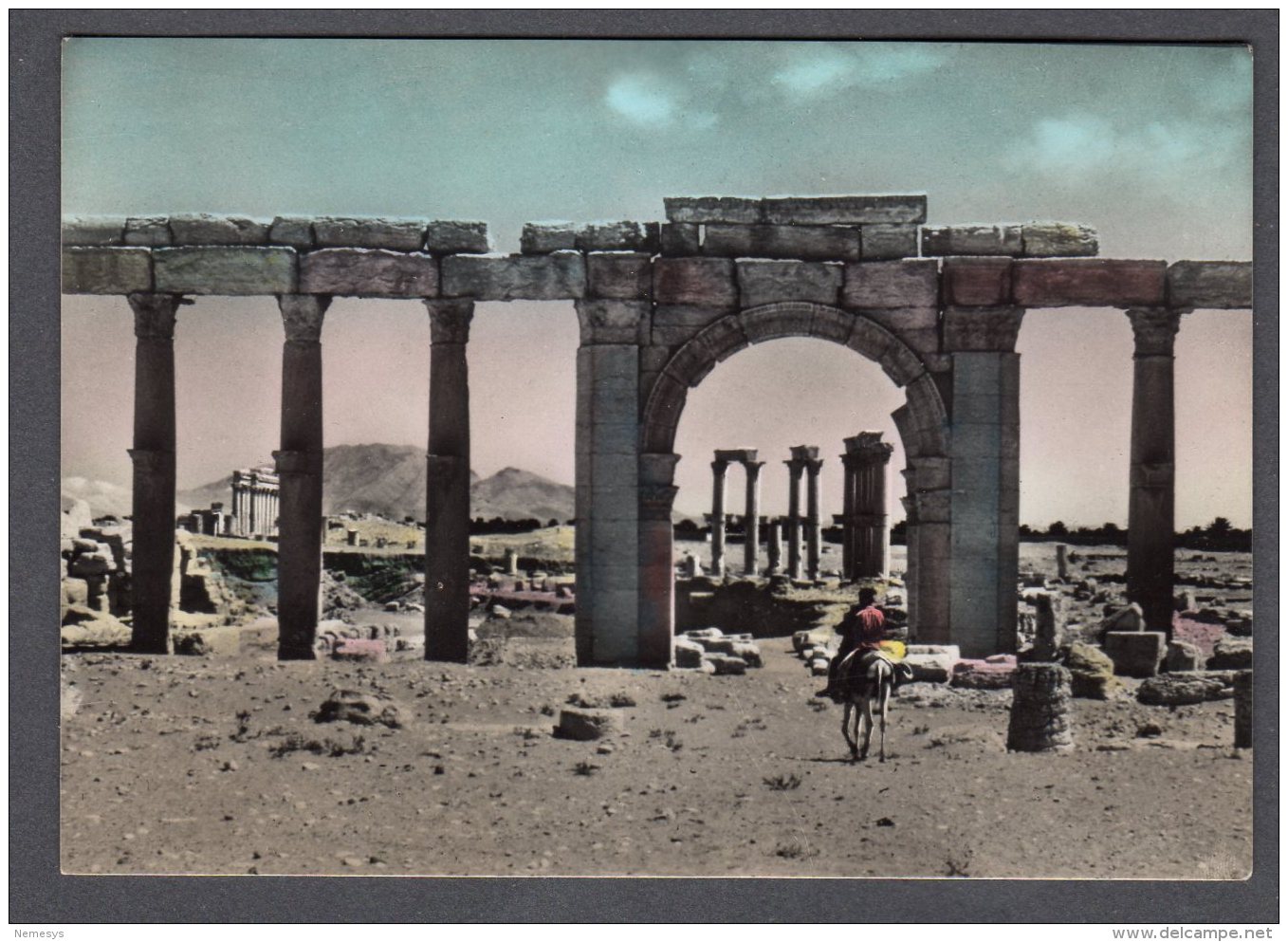 SYRIE SIRIA PALMYRA Temple Of Ba'al Before Complete Distruction FG NV SEE 2 SCANS - Siria