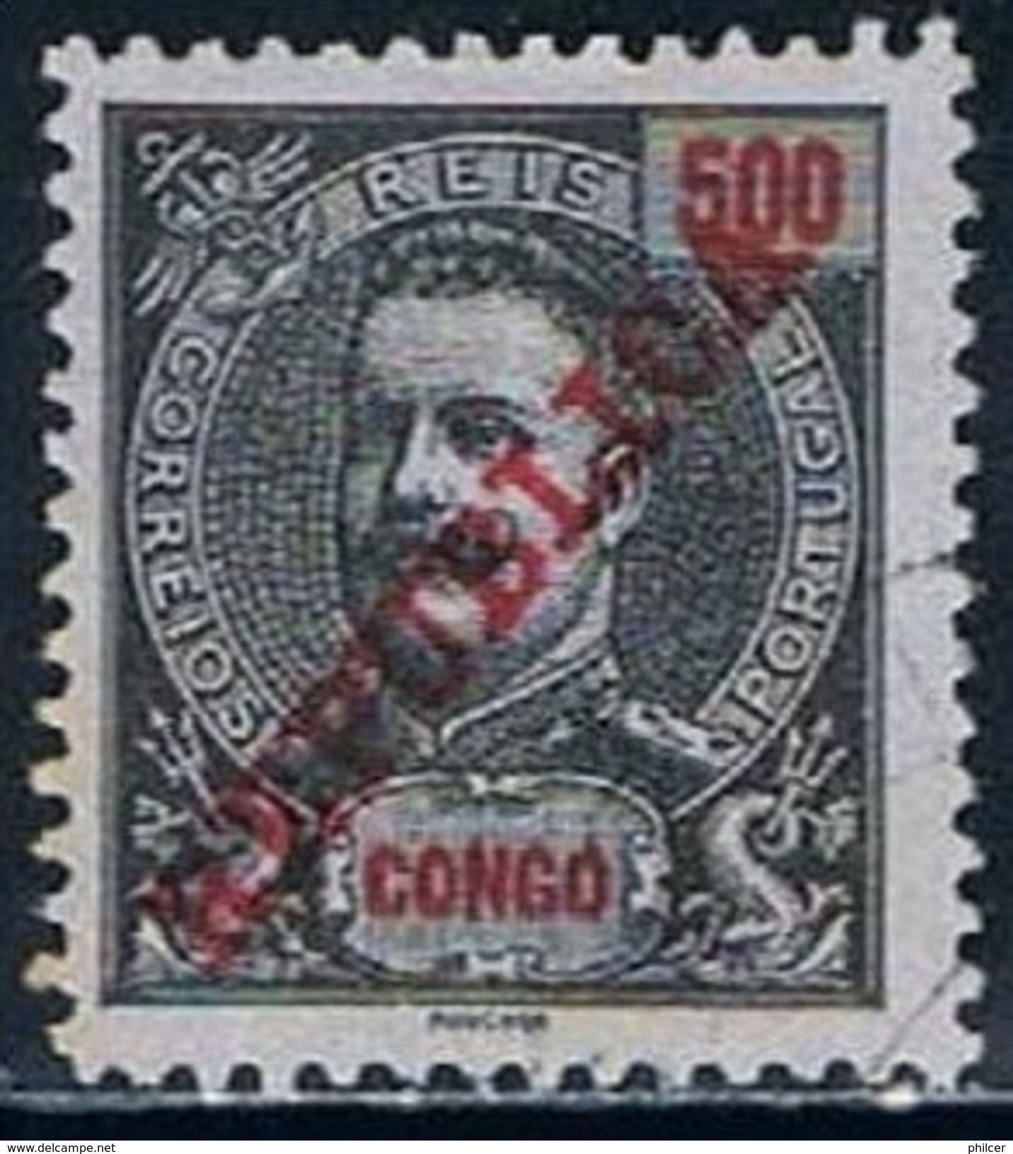 Congo, 1911, # 73, Used - Congo Portugais