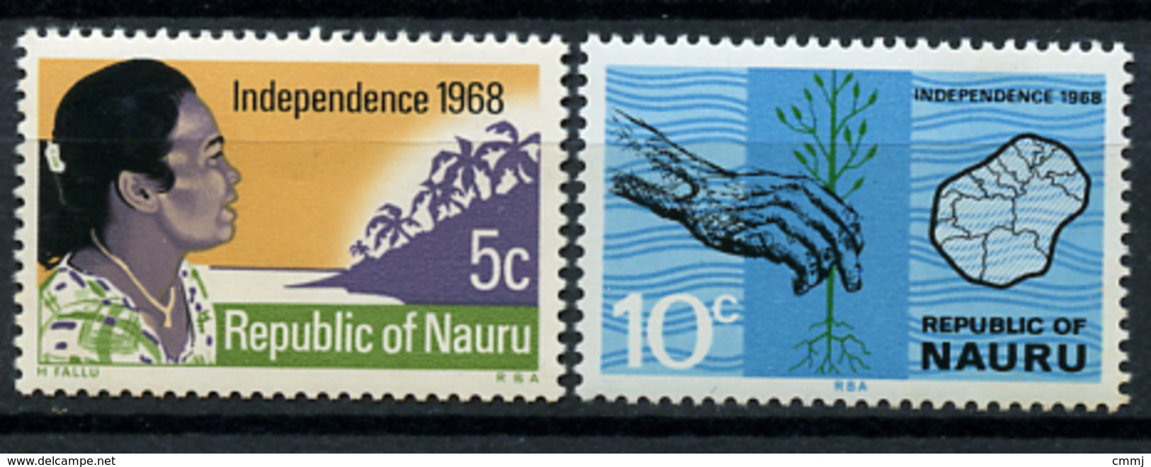 1968 - NAURU - Catg. Mi. 83/84 - NH - (R-SI.331.713 -  54) - Nauru