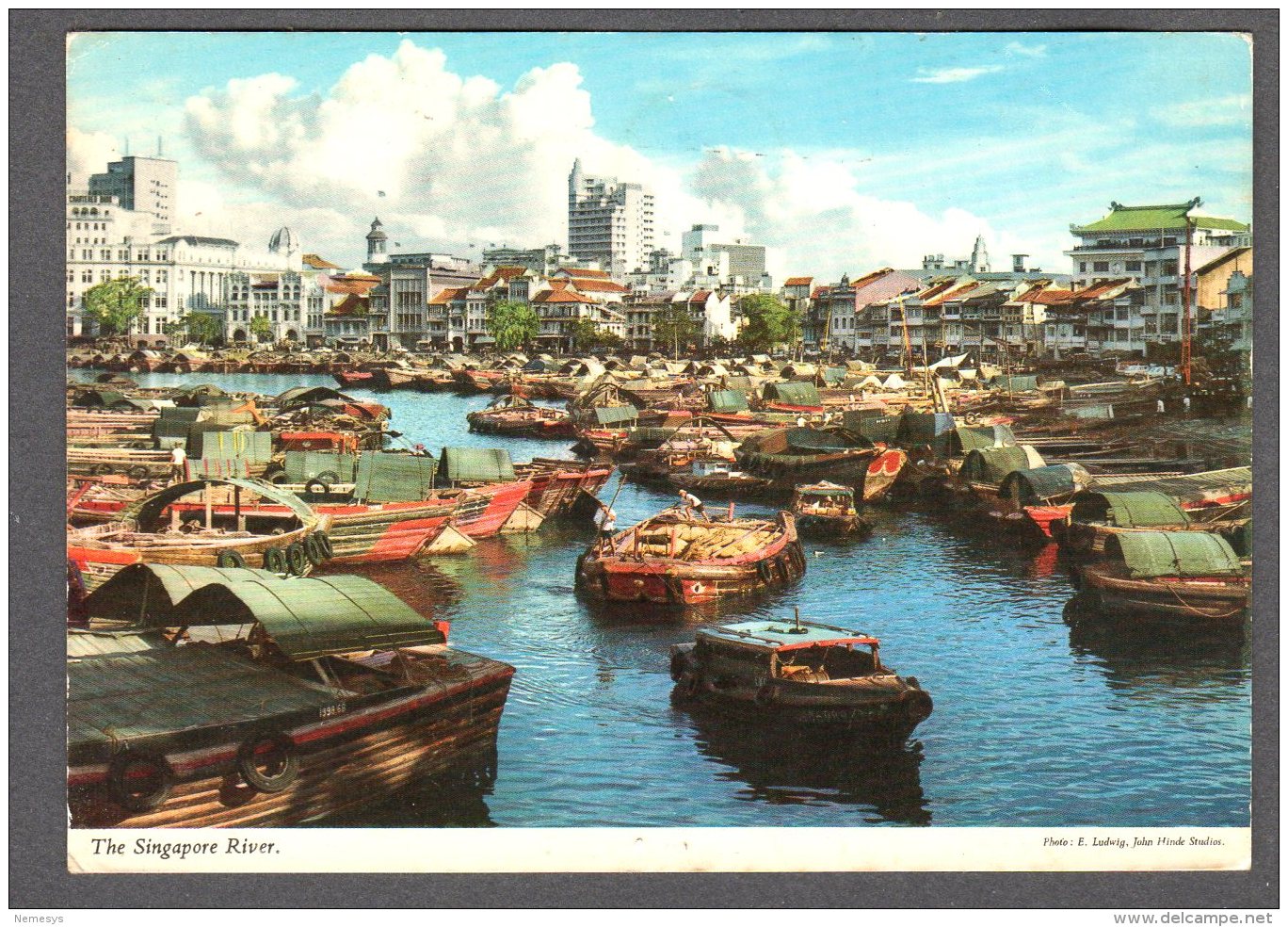 1977 The SINGAPORE RIVER FG V SEE 2 SCANS 2 Nice Stamps - Singapore