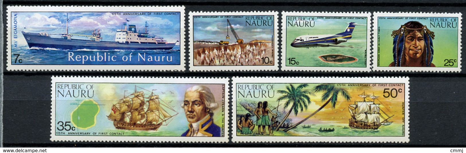 1974 - NAURU - Catg. Mi. 105/110 - NH - (R-SI.331.713 -  54) - Nauru