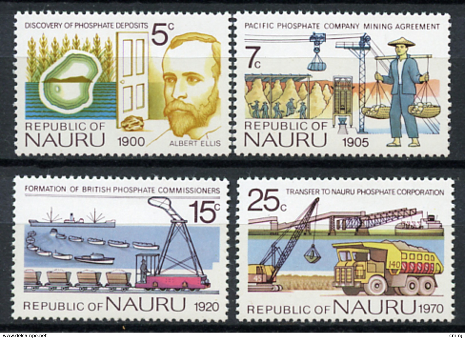 1975 - NAURU - Catg. Mi. 117/120 - NH - (R-SI.331.713 -  54) - Nauru