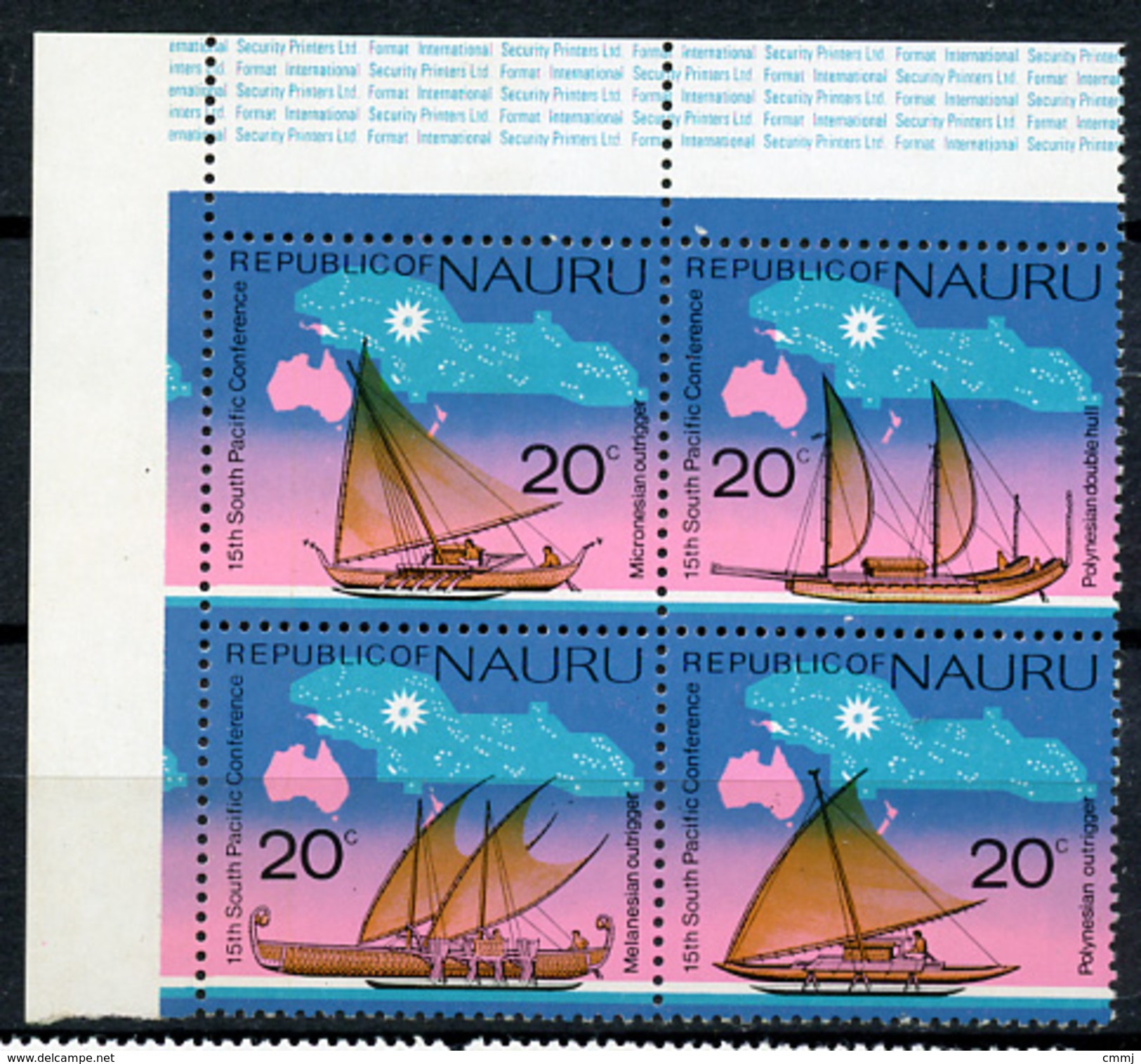 1975 - NAURU - Catg. Mi. 121/124 - NH - (R-SI.331.713 -  54) - Nauru