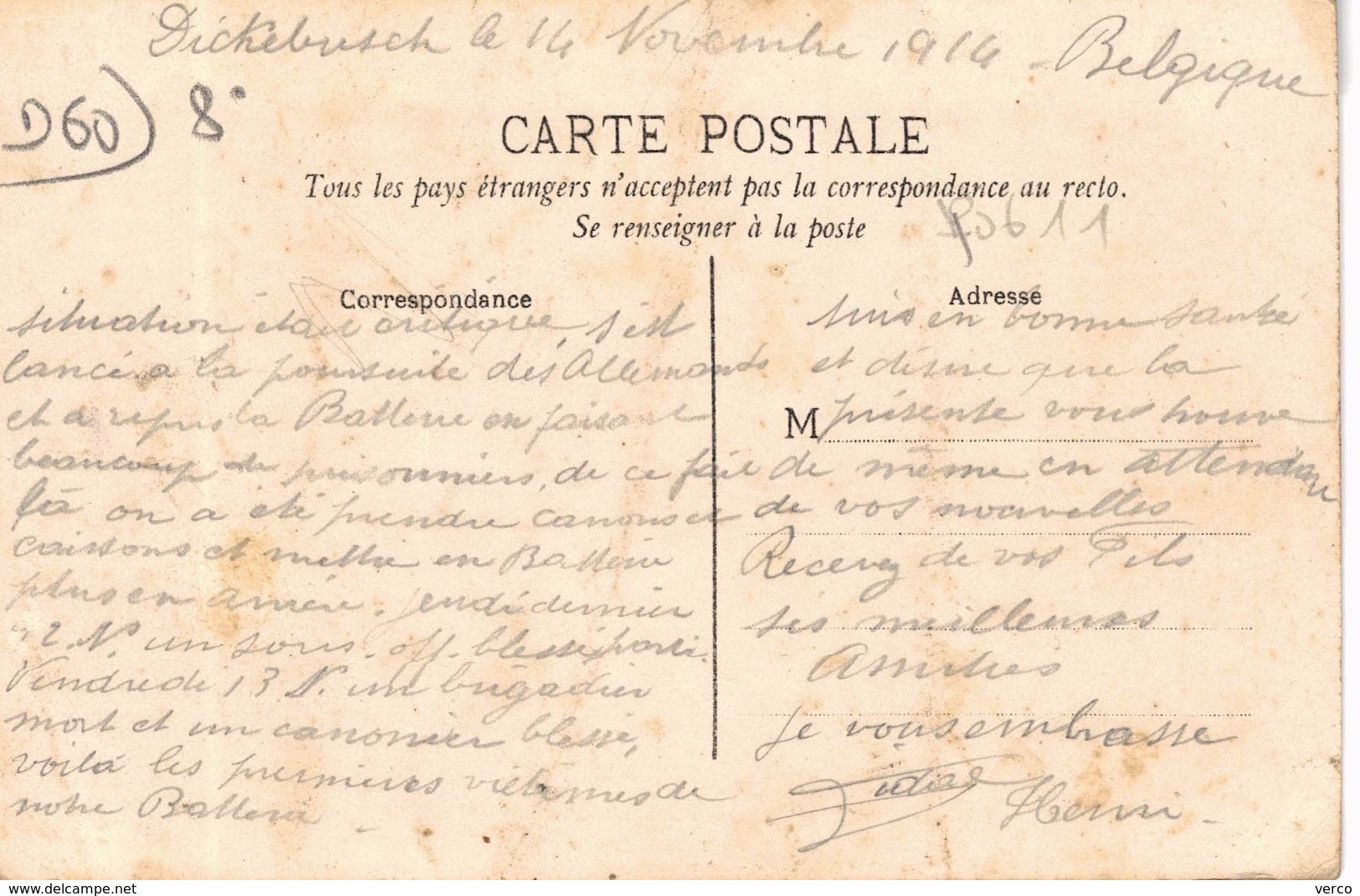Carte Postale Ancienne De VENETTE - Venette