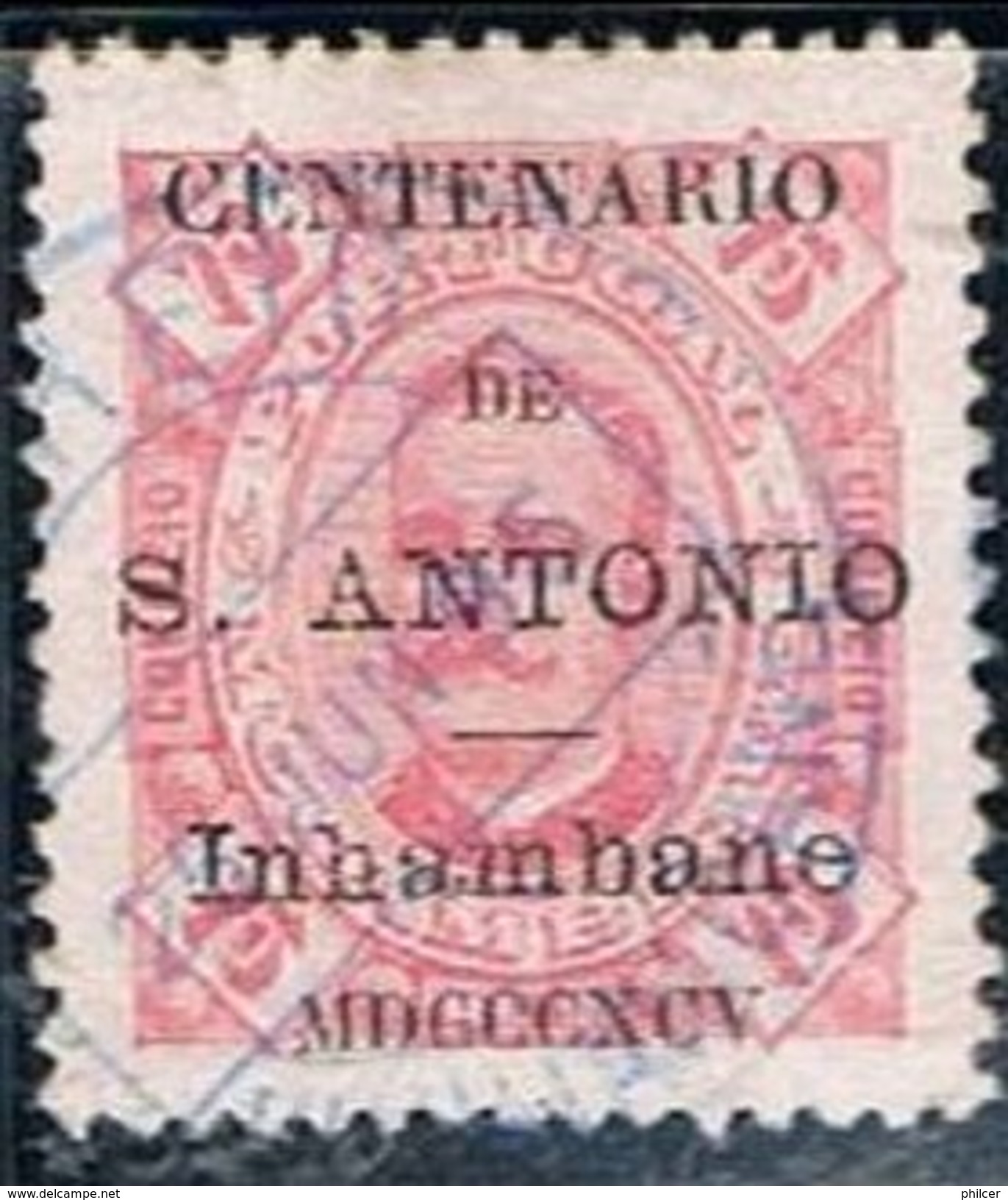 Inhambane, 1895, # 11 Dent. 12 1/2, Used - Inhambane