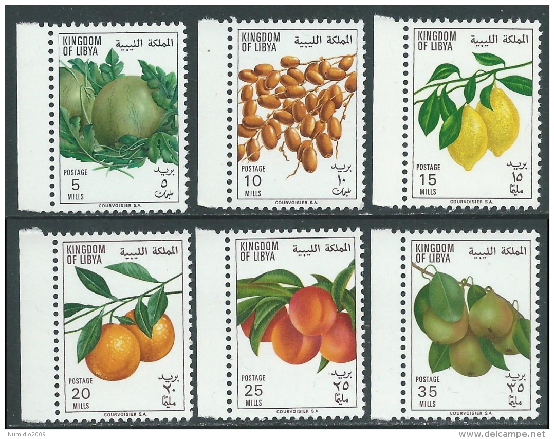 1969 REGNO UNITO DELLA LIBIA FRUTTA MNH ** - Z22-8 - Libia