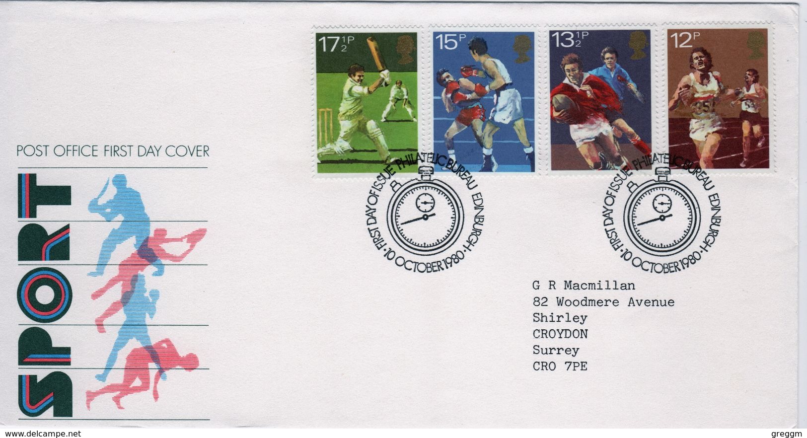 GB First Day Cover To Celebrate Sporting Centenaries. - 1971-1980 Decimal Issues