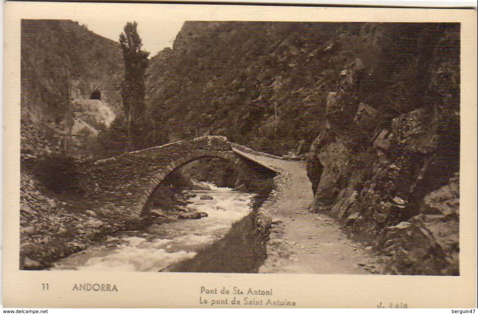 ANDORRE  Pont De St Antoni - Andorre