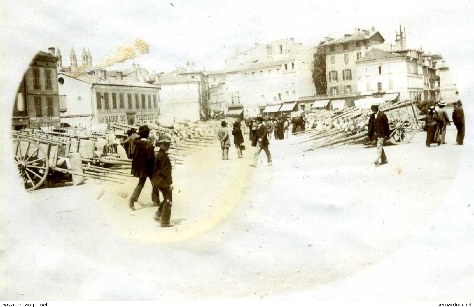 ALBI Tarn Place Lapérouse La Pérouse Bains De Verdusse Vers 1900 - Anciennes (Av. 1900)