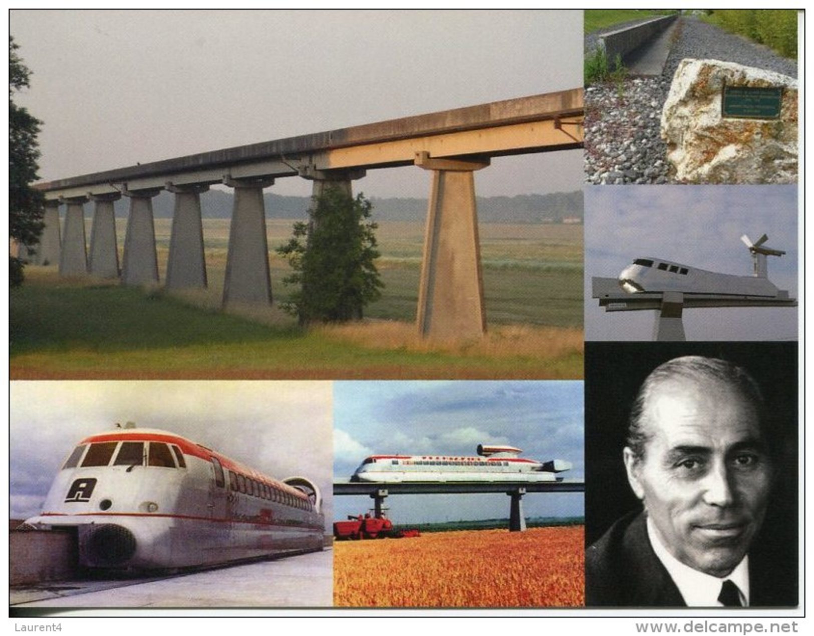 France - Aérotrain (type Of Experimental Monorail Developed From 1965 To 1977 In France) - Autres & Non Classés