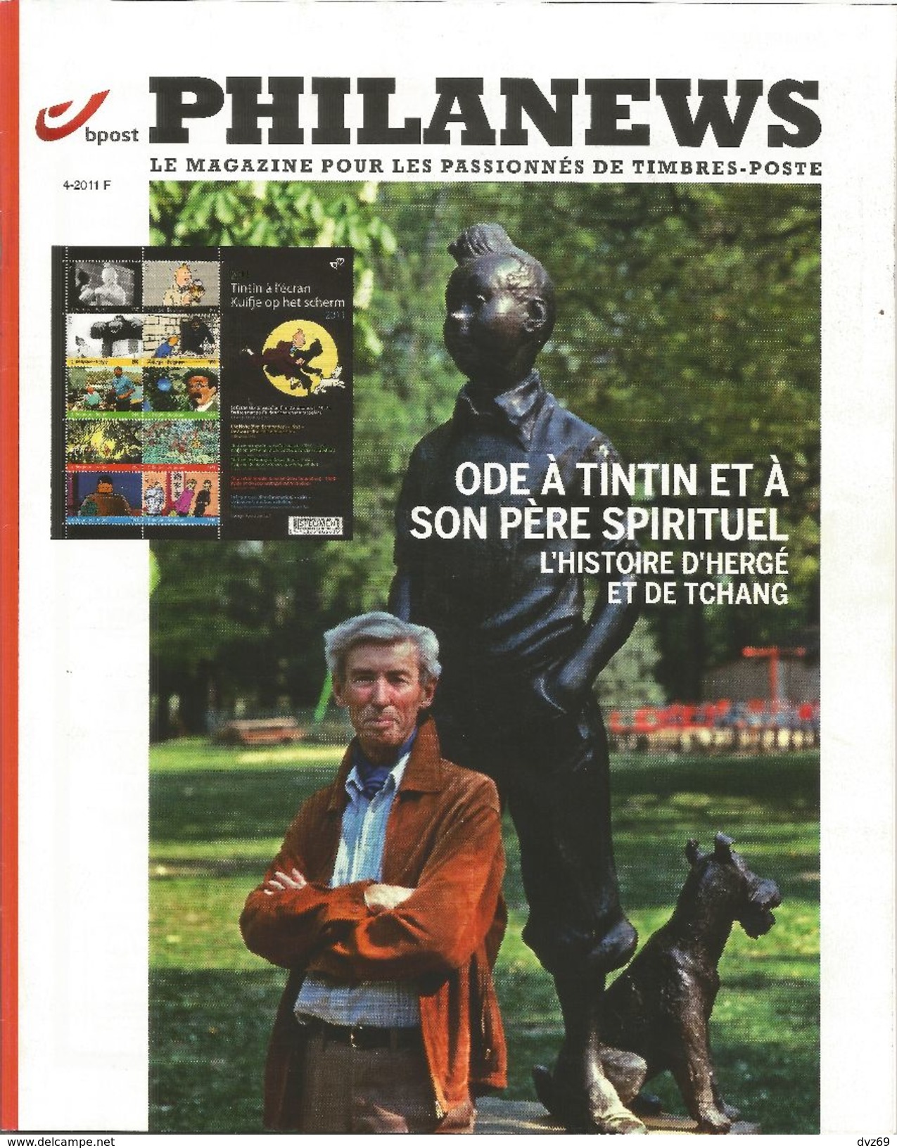 Belgique, Magazine Philanews N° 4-2011 F, Tintin, Très Bon état. - Francese