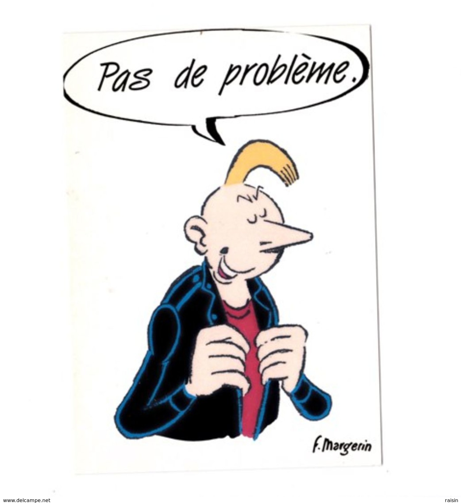 B D  F. Margerin  "Pas De Problème " Manu 3  1991 Lacinq/Jingle/sgcc  TBE - Bandes Dessinées