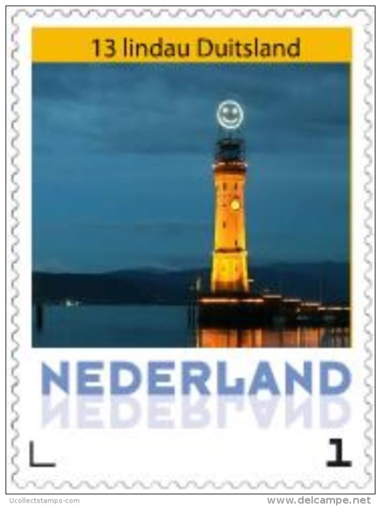 Nederland  2016-13 Lindau, Duitsland VUURTOREN LIGHTHOUSE LEUCHTURM Postsfris/neuf/mnh - Ongebruikt