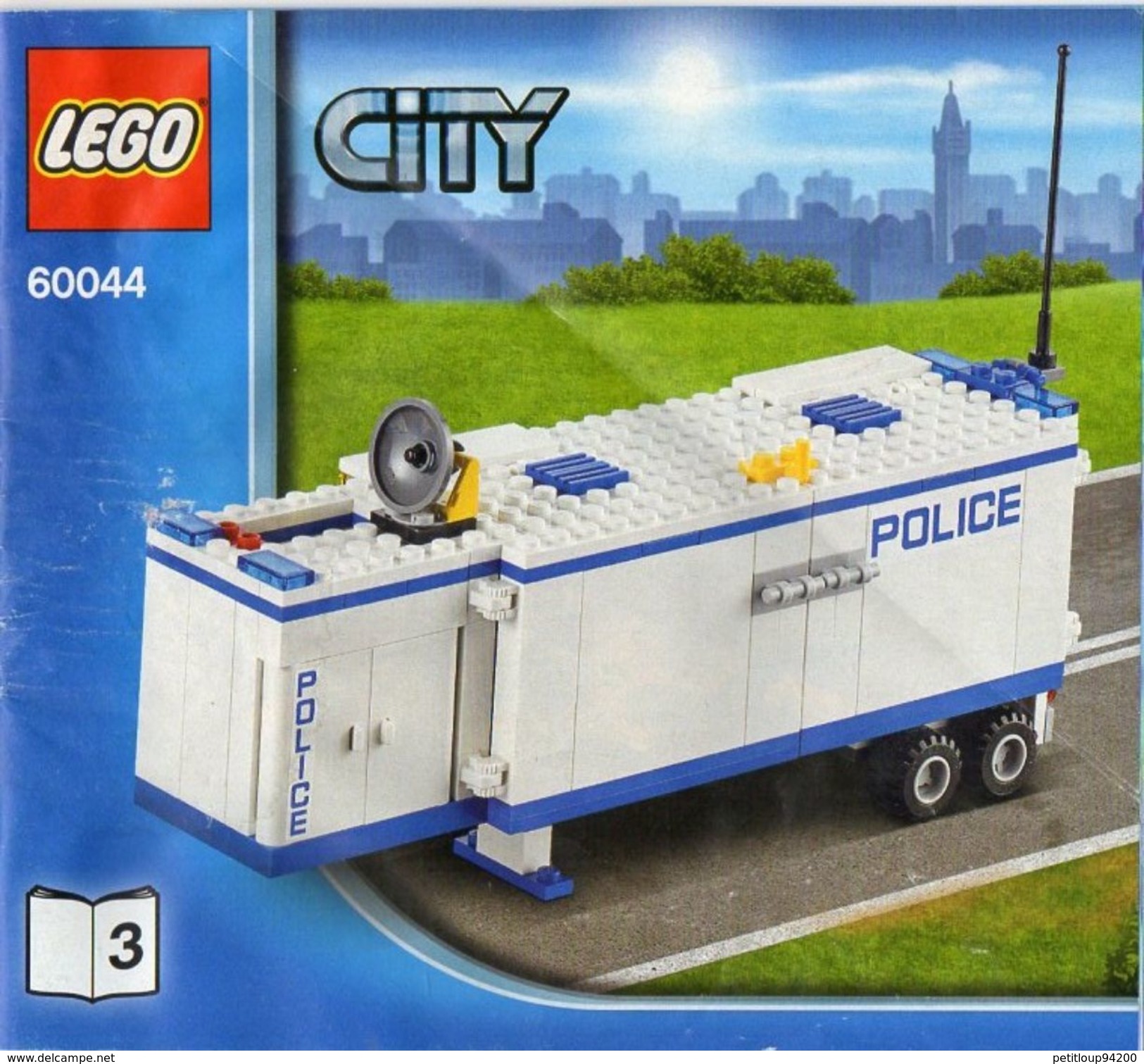 CATALOGUE LEGO City 60044-3 - Catalogues