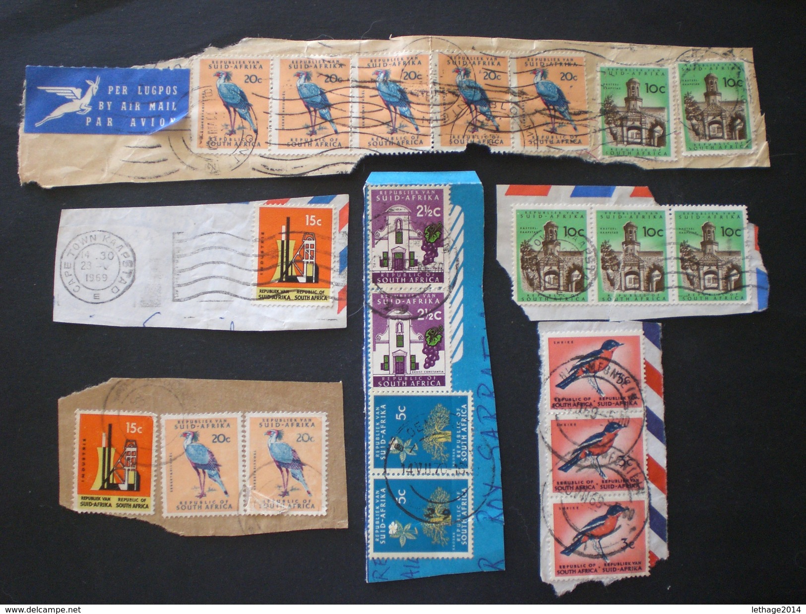 SUD AFRICA AFRIQUE DU SUD SÜDAFRIKA SOUTH AFRICA STAMPS LOT STOCK - Verzamelingen & Reeksen