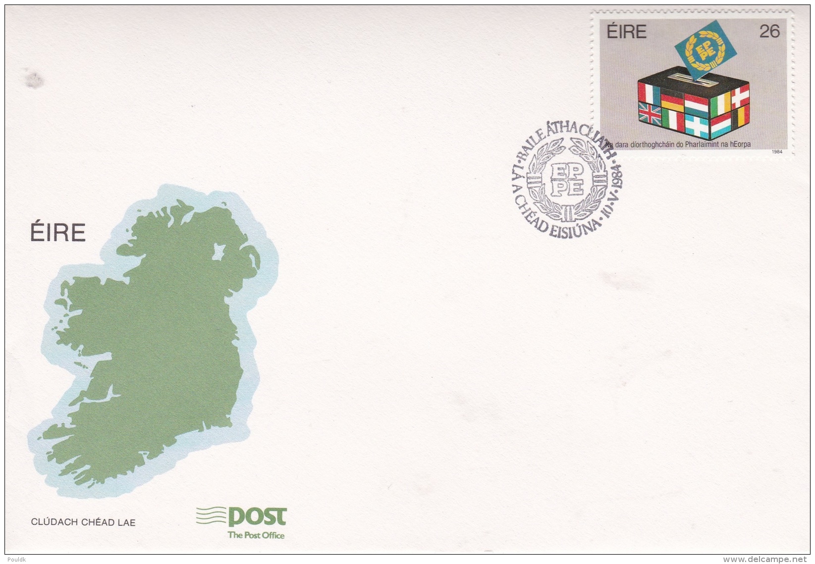 Ireland FDC 1984 European Parlement (DD5-24) - FDC