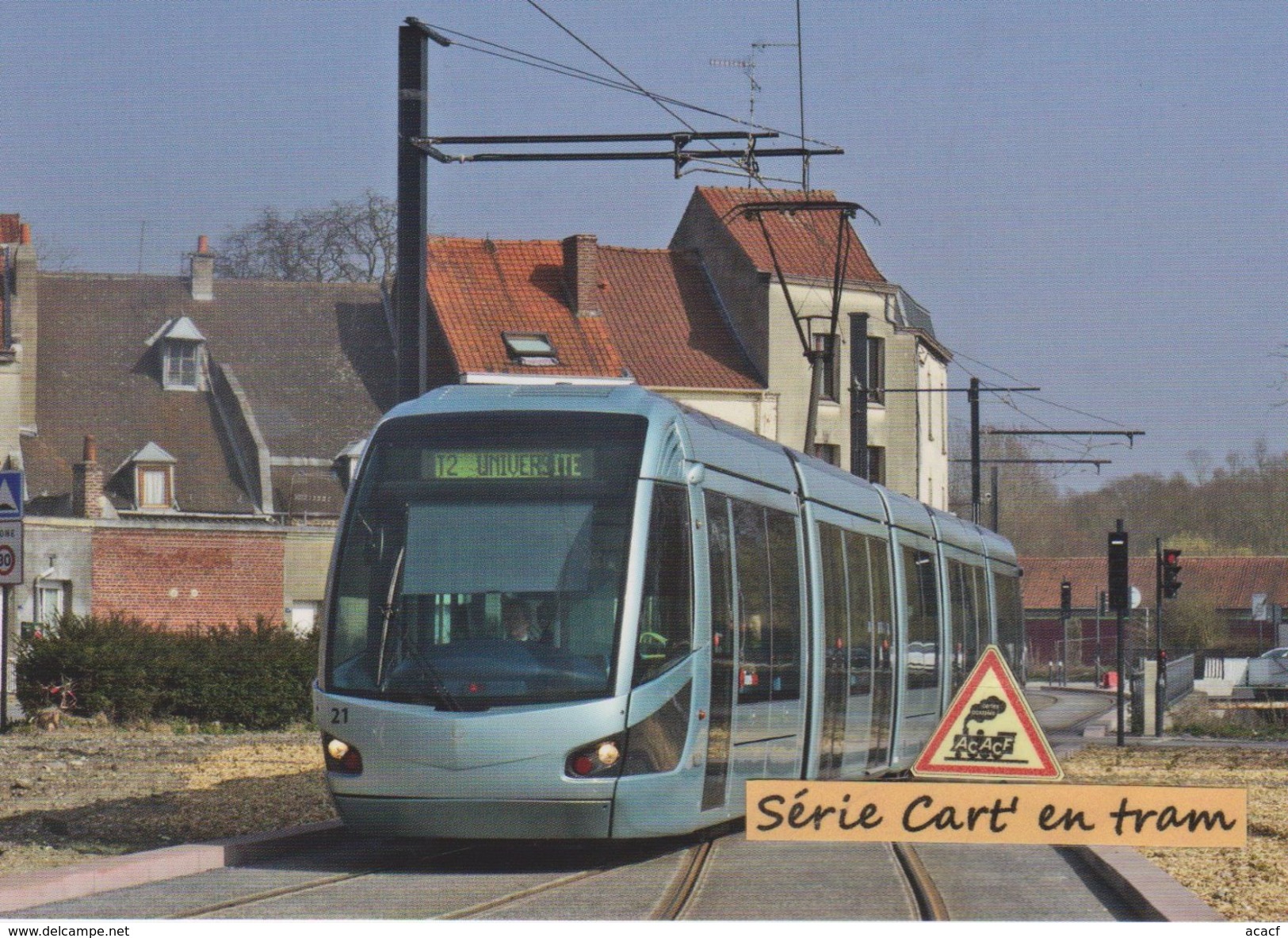Tramway Citadis Alstom De Valenciennes (ligne 2), à Condé-sur-l'Escaut (59) - - Conde Sur Escaut