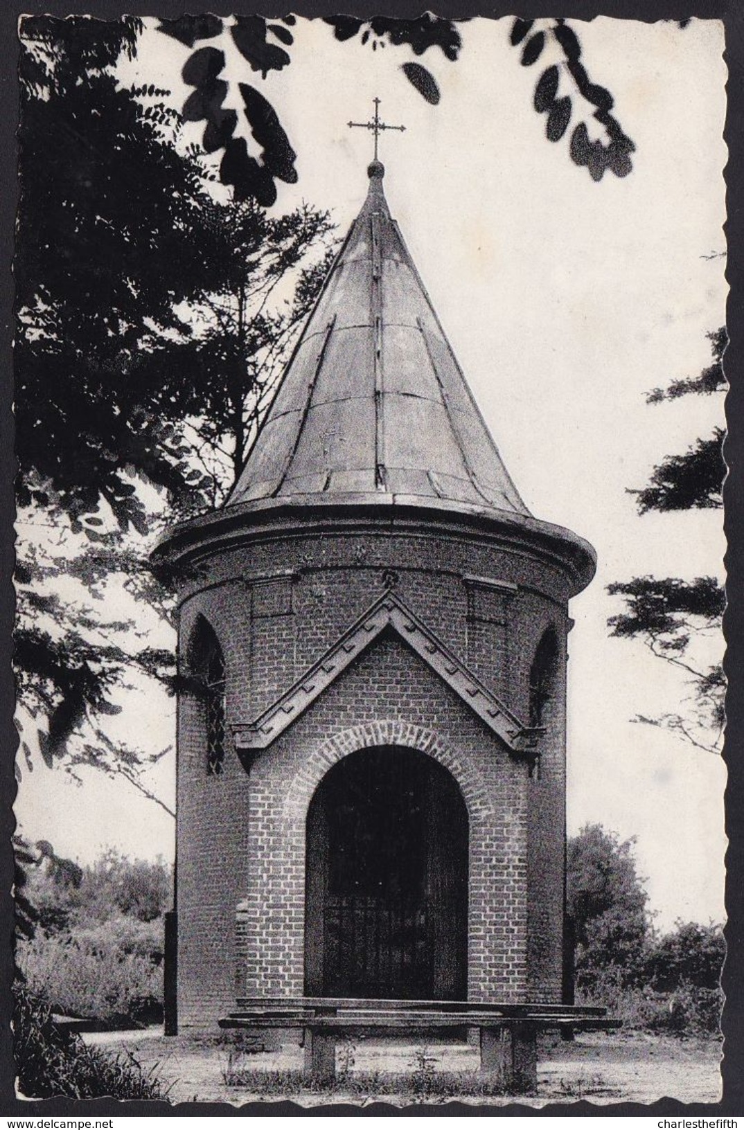 6 X FOTOKAART GROBBENDONK - KERK St LAMBERTUS KERK + KAPELLEKEN BOSHOVEN - 3 Scans - Autres & Non Classés