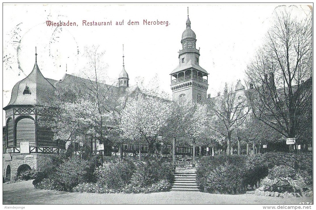 Wiesbaden Restaurant Auf Dem Neroberg 1334 - 1911 - Wiesbaden