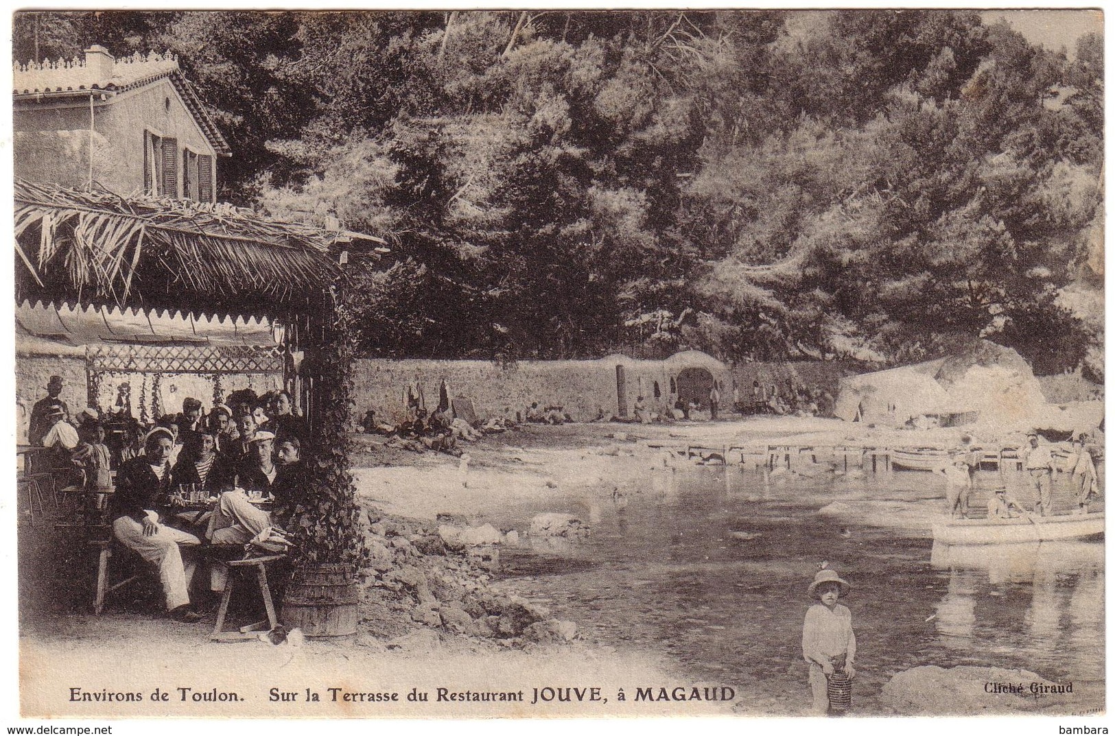 Environs De TOULON - Sur La Terrasse Du Restaurant JOUVE à   MAGAUD - Toulon