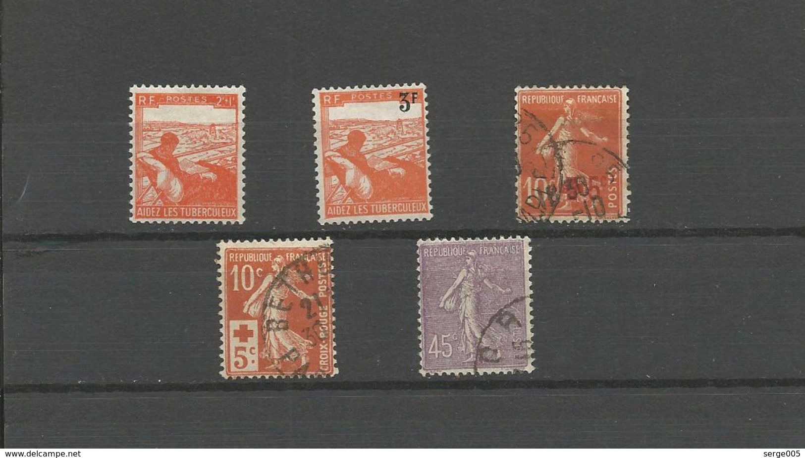 FRANCE  COLLECTION  LOT N O 3 0 0 4 4  SERIE OBLITEREE - Collections
