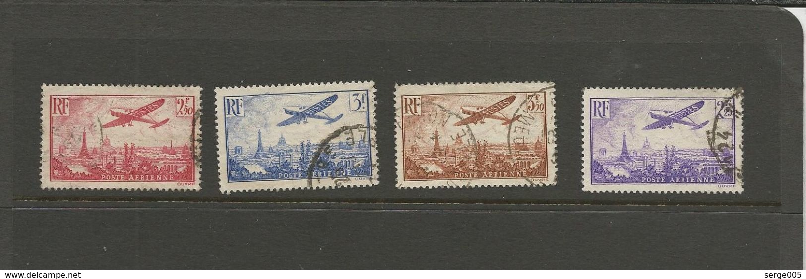 FRANCE  COLLECTION  LOT N O 3 0 0 4 9  SERIE OBLITERE AVIATION - Collections