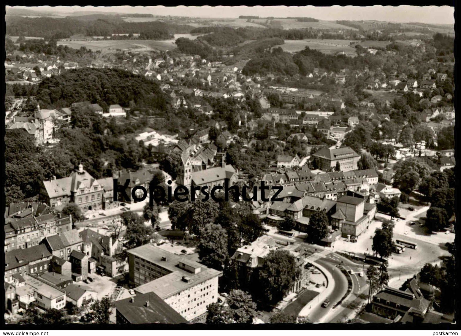 ÄLTERE POSTKARTE LUFTBILD VON BERGISCH GLADBACH PANORAMA GESAMTANSICHT Fliegeraufnahme Ansichtskarte Cpa AK Postcard - Bergisch Gladbach