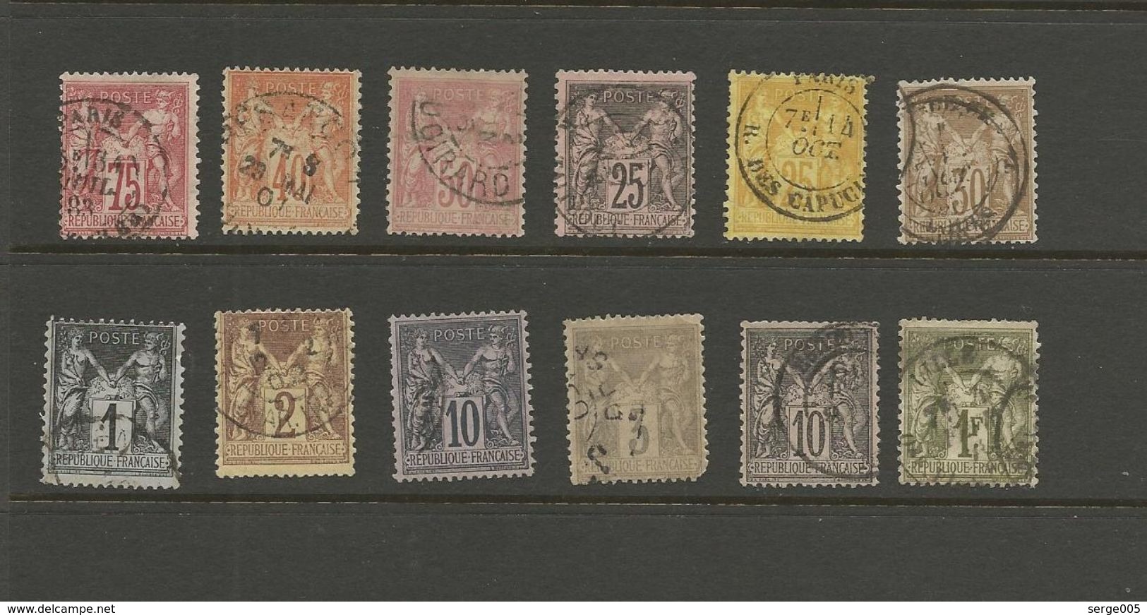 FRANCE  COLLECTION  LOT N O 3 0 0 6 1     OBLITERES - Collections