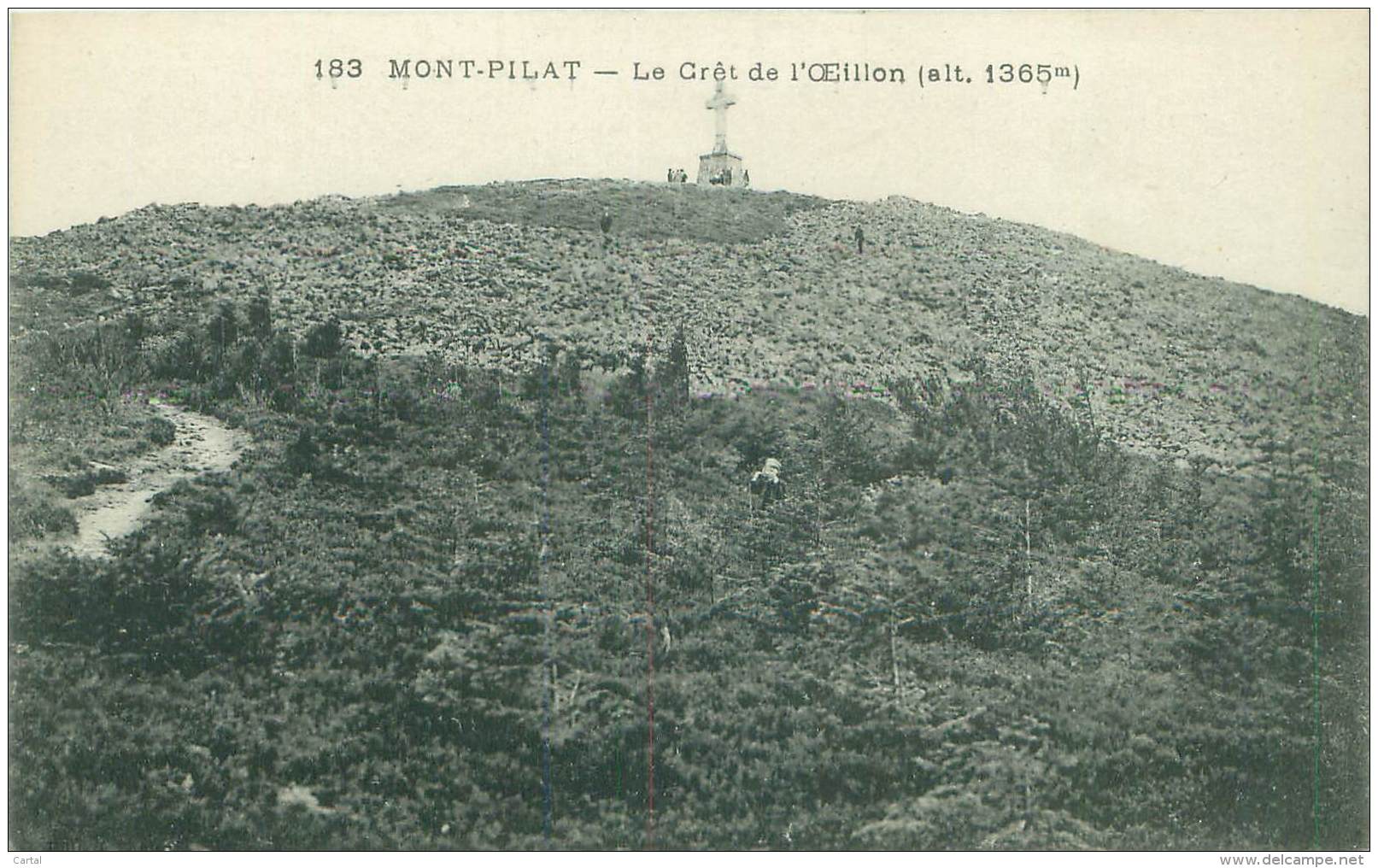 42 - MONT-PILAT - Le Crêt De L'Oeillon (Alt. 1365m.) - Mont Pilat