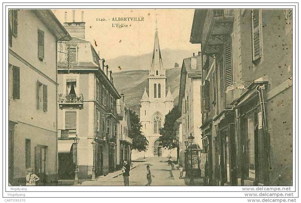 73.ALBERTVILLE.L'EGLISE.T ACHES - Albertville