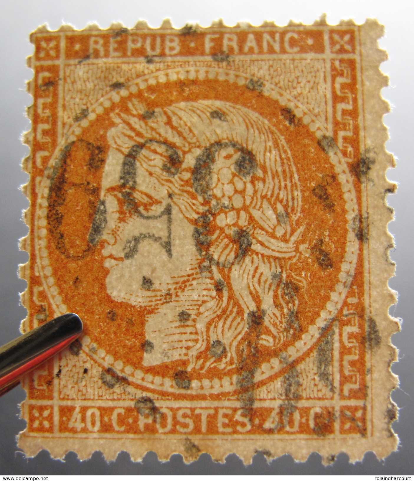 LOT R1631/1793 - CERES Du SIEGE De PARIS N°38 - DOUBLE GC 359 : BAYONNE (Basses Pyrénées) - 1870 Siège De Paris