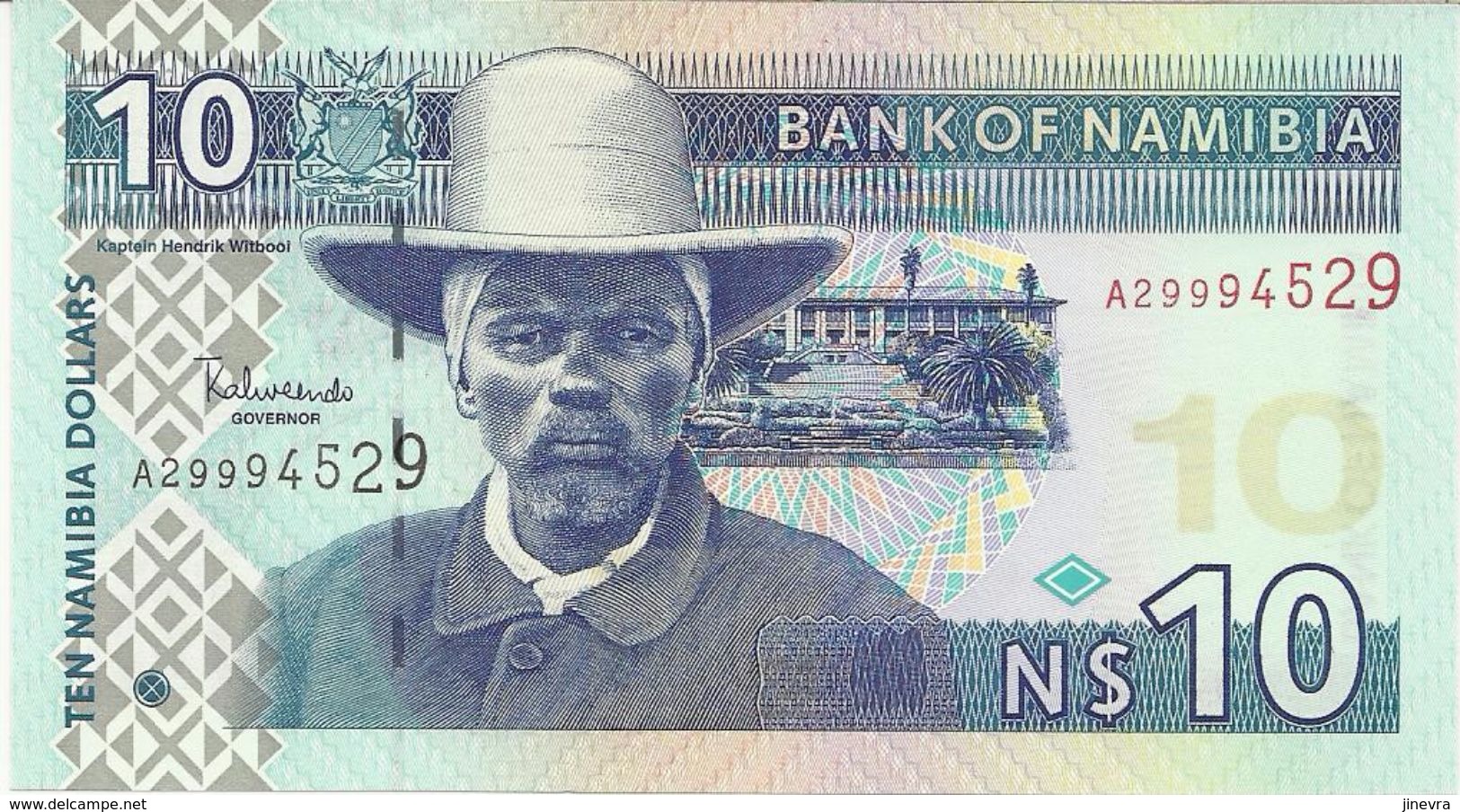 NAMIBIA 10 DOLLARS 2001 PICK 4a UNC - Namibia