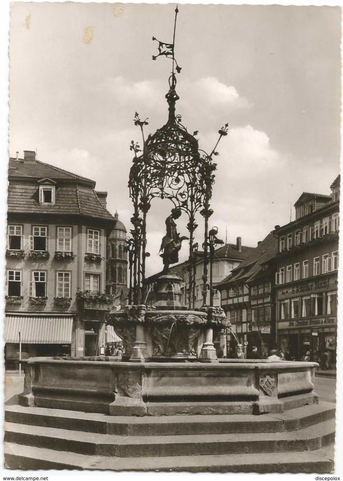 Z4267 Göttingen - Gänselieselbrunnen / Viaggiata 1959 - Goettingen