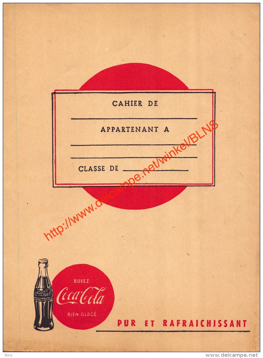 Ancien Protège Cahier Coca-Cola - Other & Unclassified